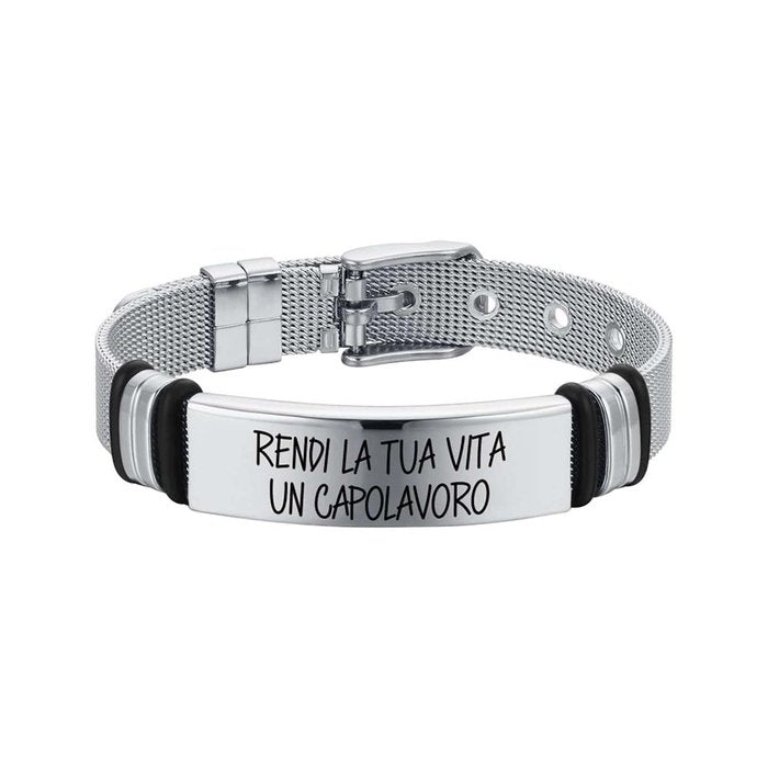 Bracelet en acier