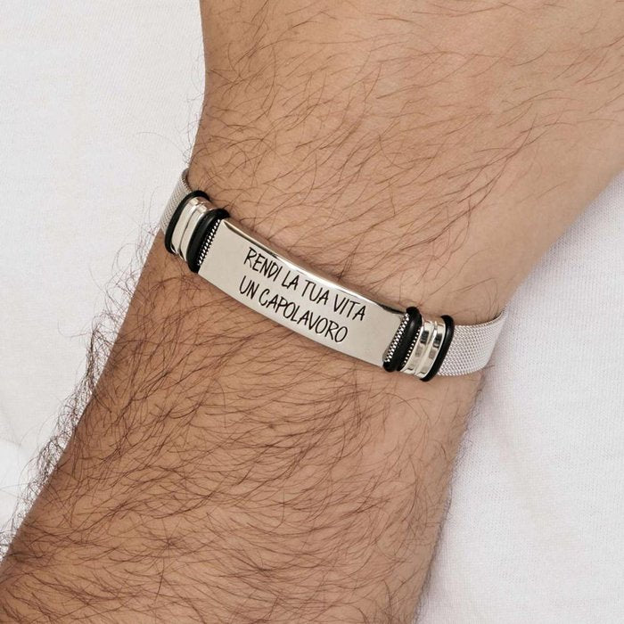 Bracelet en acier