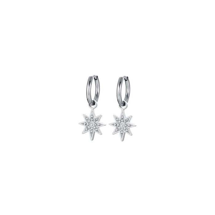 Boucles d'oreilles en acier