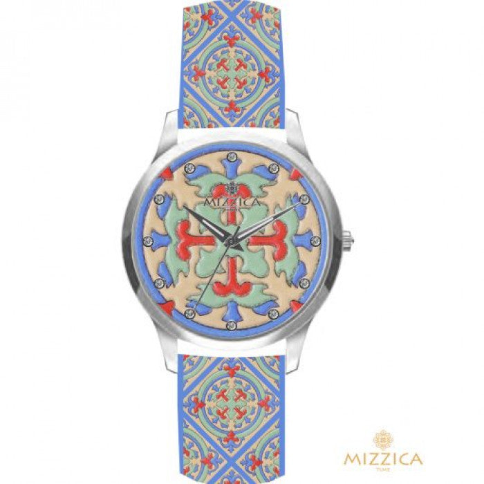 Horloge en majolique