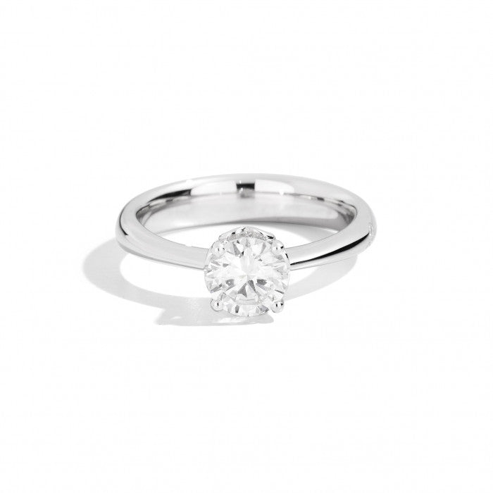 Anello anniversary solitario br 0.36