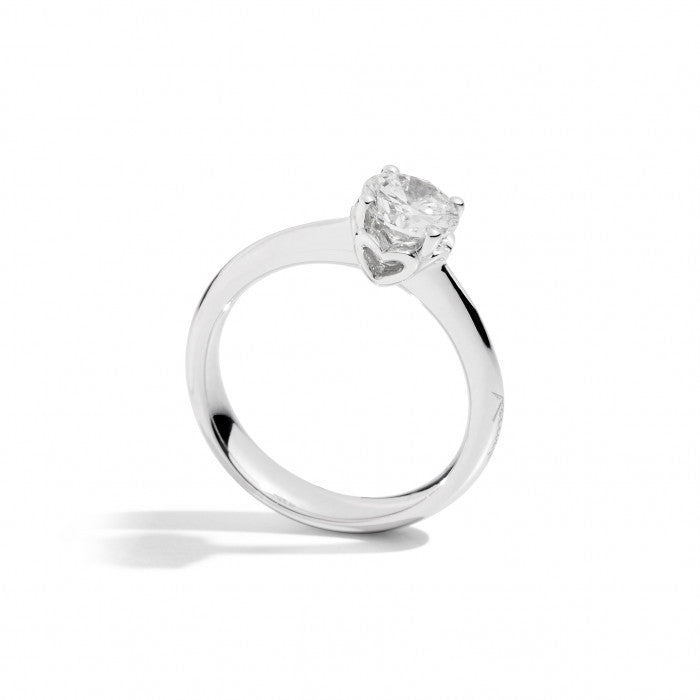 Anello anniversary solitario br 0.36