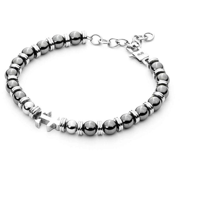 Bracelet sphères et ancre