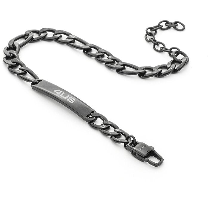 Bracelet bruni plaque de maille plate