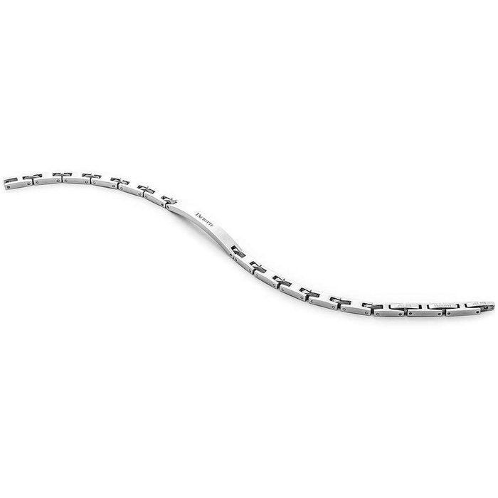 Bracelet bicolore avec plaque
