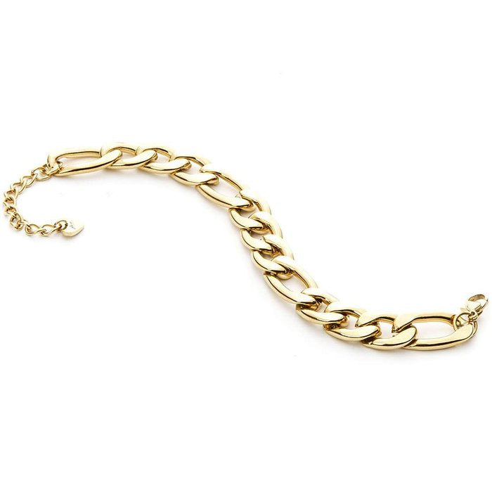 Flat mesh laminated bracelet