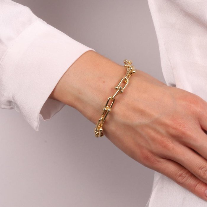 Bracelet en métal à chaîne