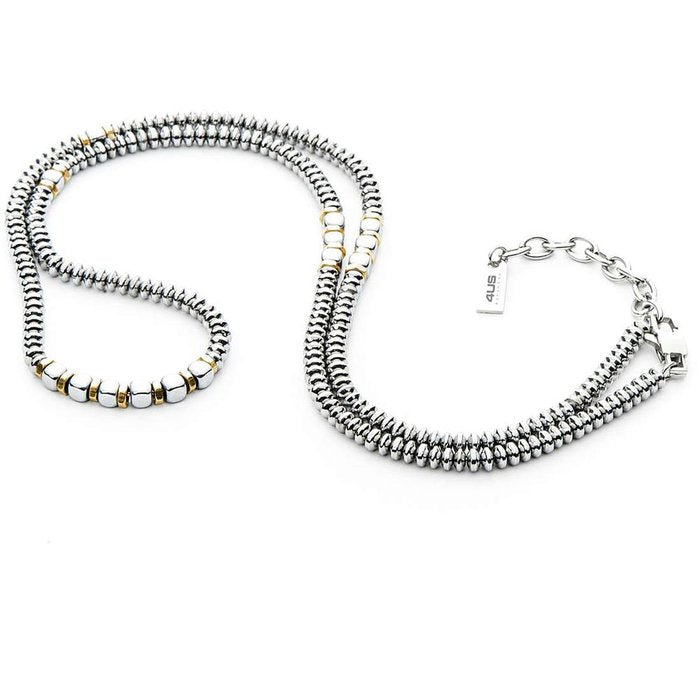 Collier avec inserts en or