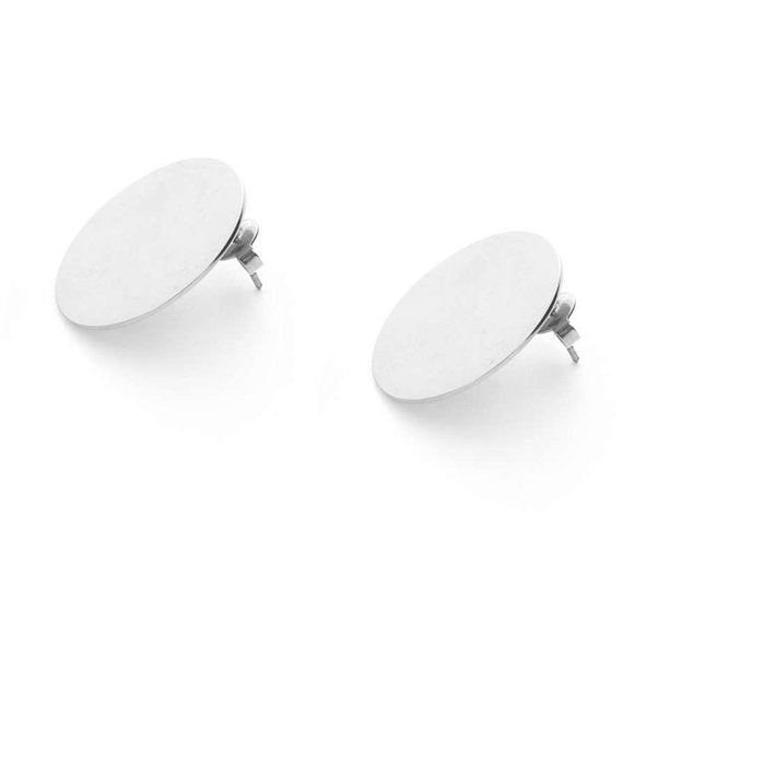 Boucles d'oreilles en plaque
