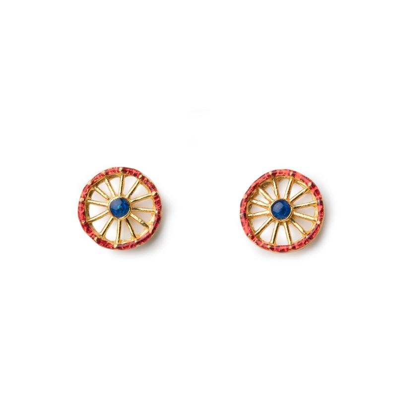 Boucles d'oreilles Mini Roue