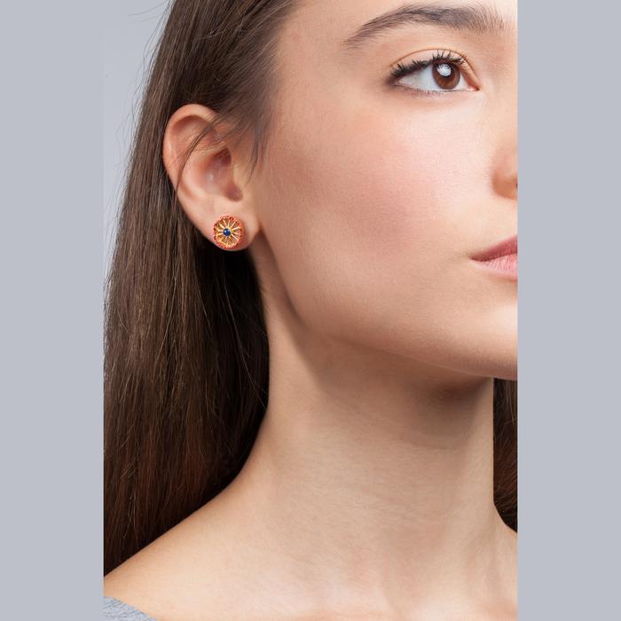 Boucles d'oreilles Mini Roue