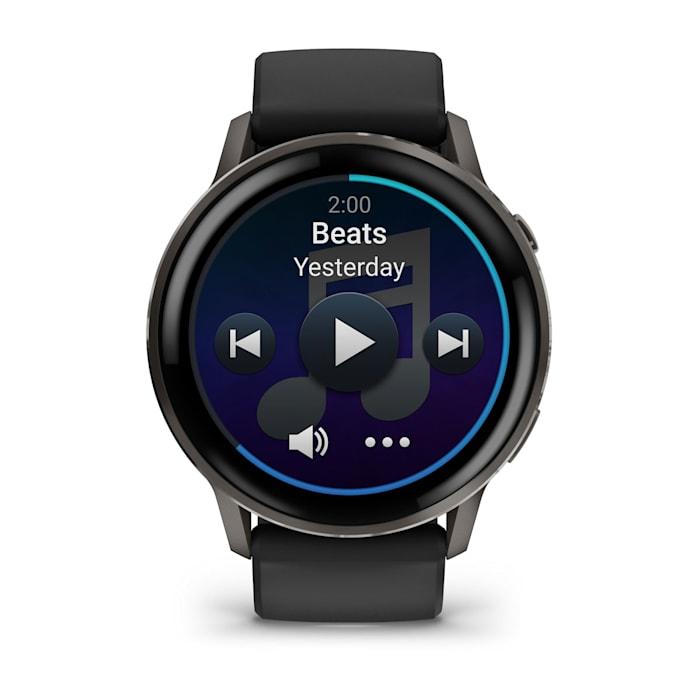 Venu® 4 – 45 mm, Slate con Silicone, Black