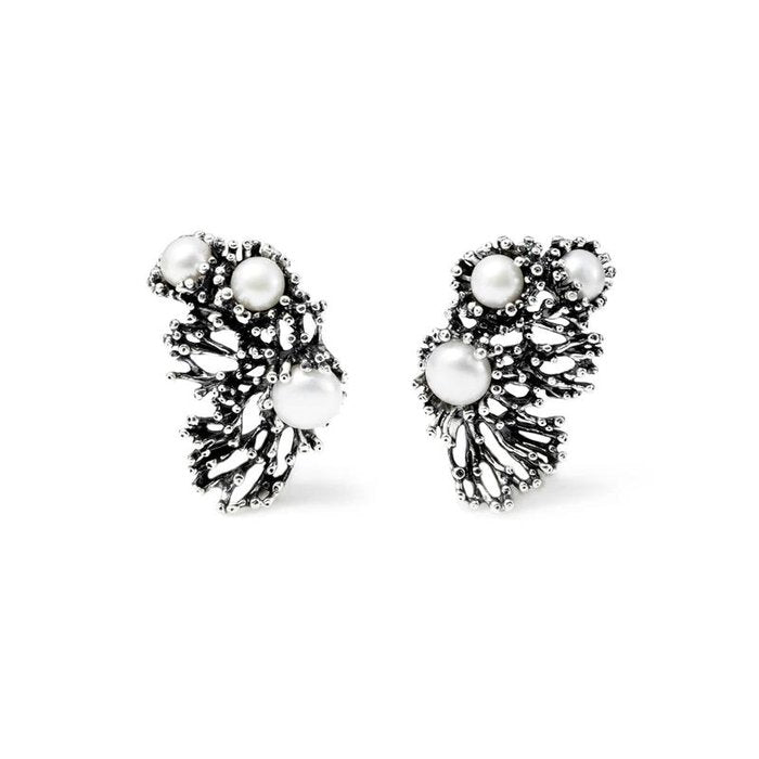 Boucles d'oreilles anémone