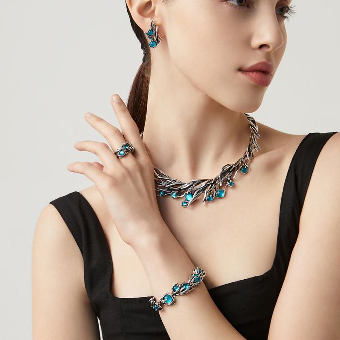 Boucles d'oreilles Posidonie