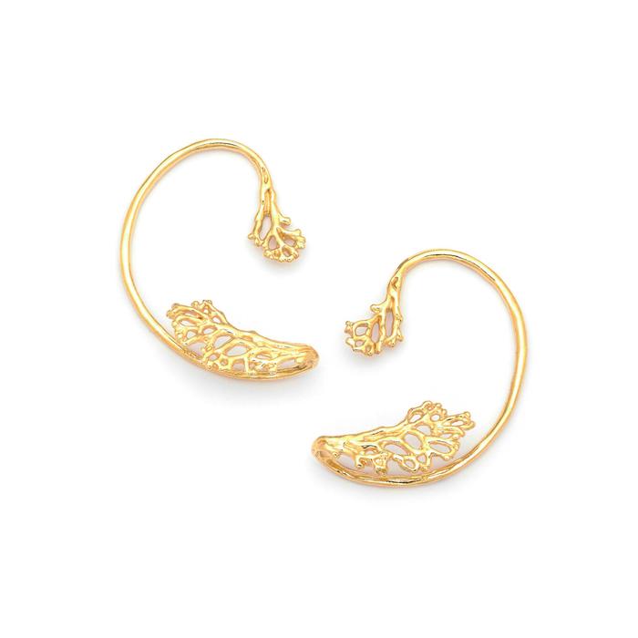 Manchette d'oreille en corail