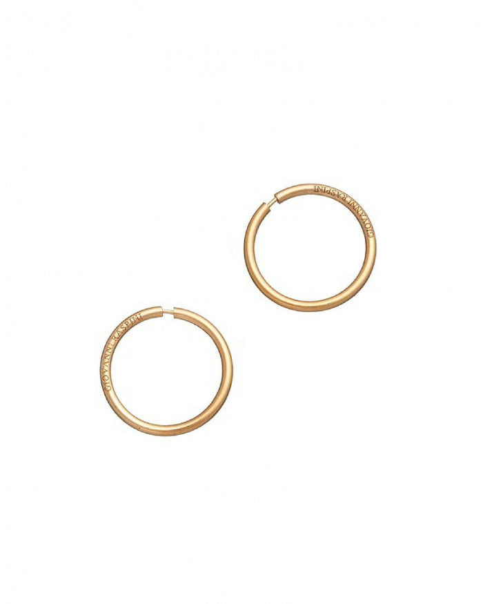 Petites boucles d'oreilles invisibles en or