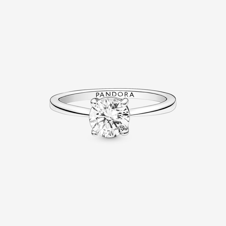 Bague Solitaire Lumineuse