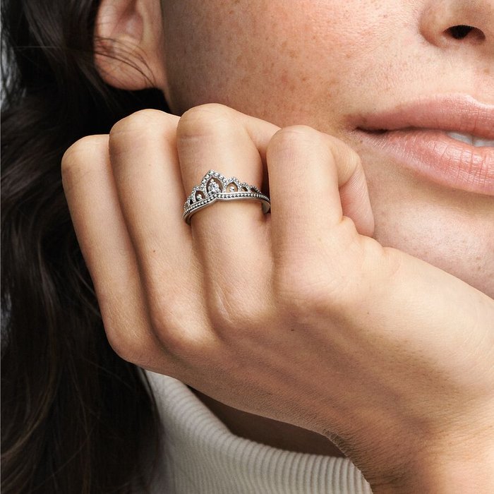 Bague diadème royale