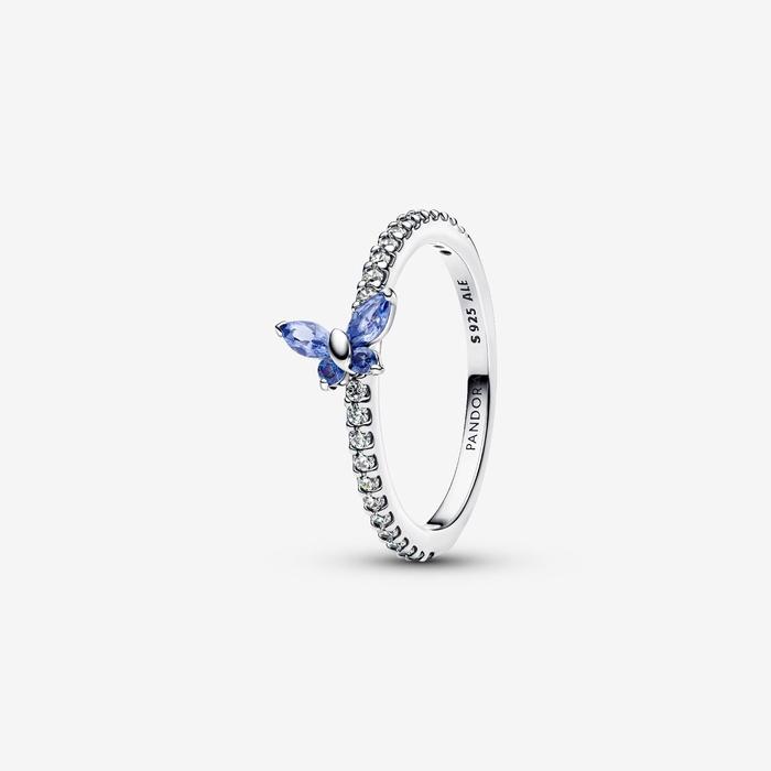 Anello Farfalla scintillante