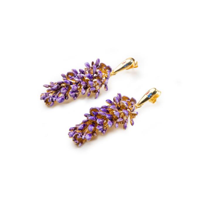 Boucles d'oreilles Glycine