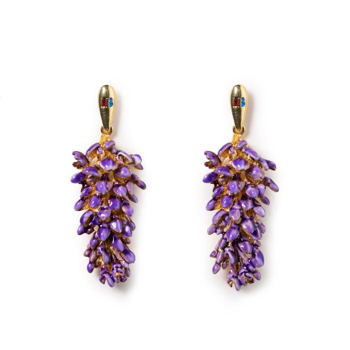 Boucles d'oreilles Glycine