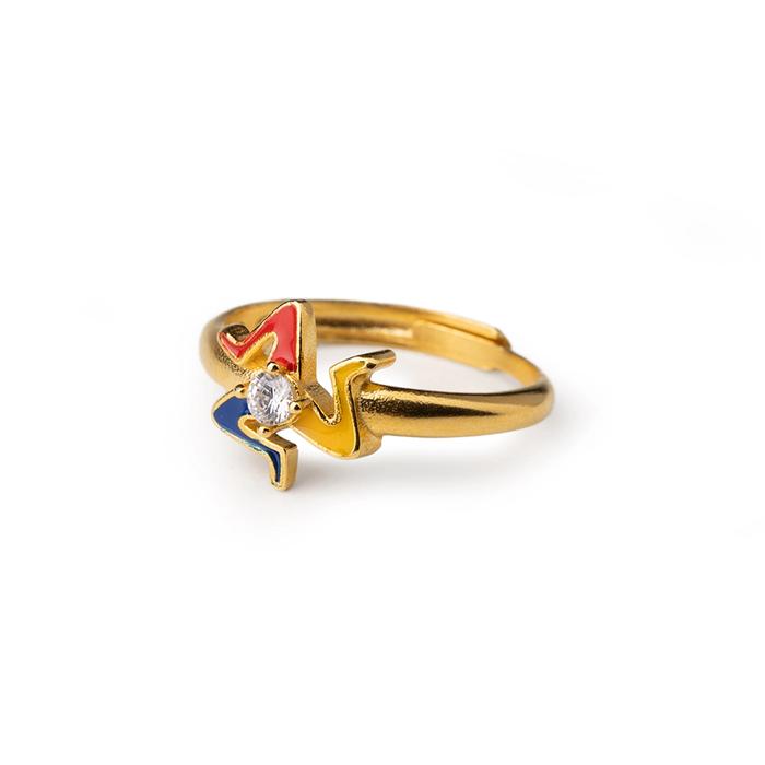 Bague Mini Trinacria Gemma