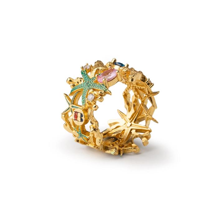 Bague étoile de mer