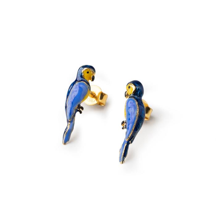 Boucles d'oreilles mini perroquet