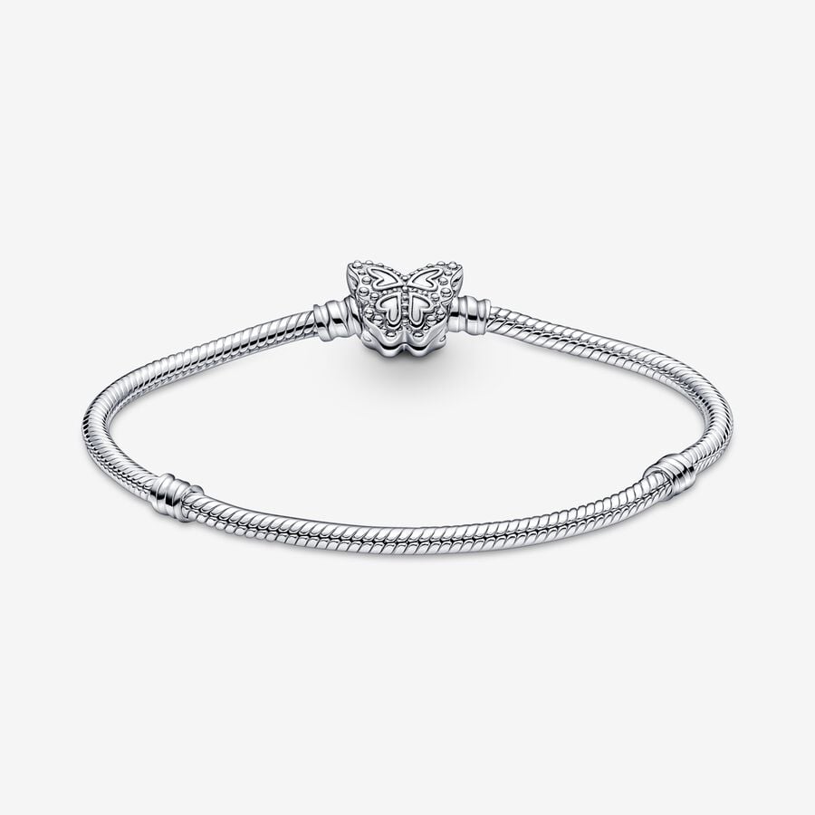 Bracciale con Chiusura a Farfalla