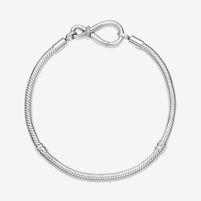 Bracelet fermoir nœud infini