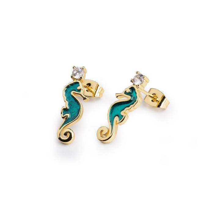 Boucles d'oreilles Hippocampe faciles