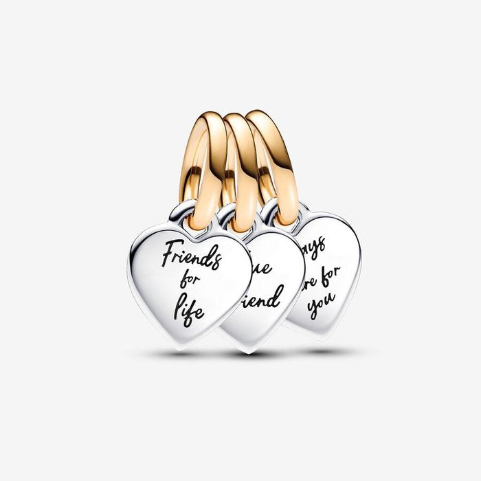 Pendentif Charm « Amis pour toujours » divisible
