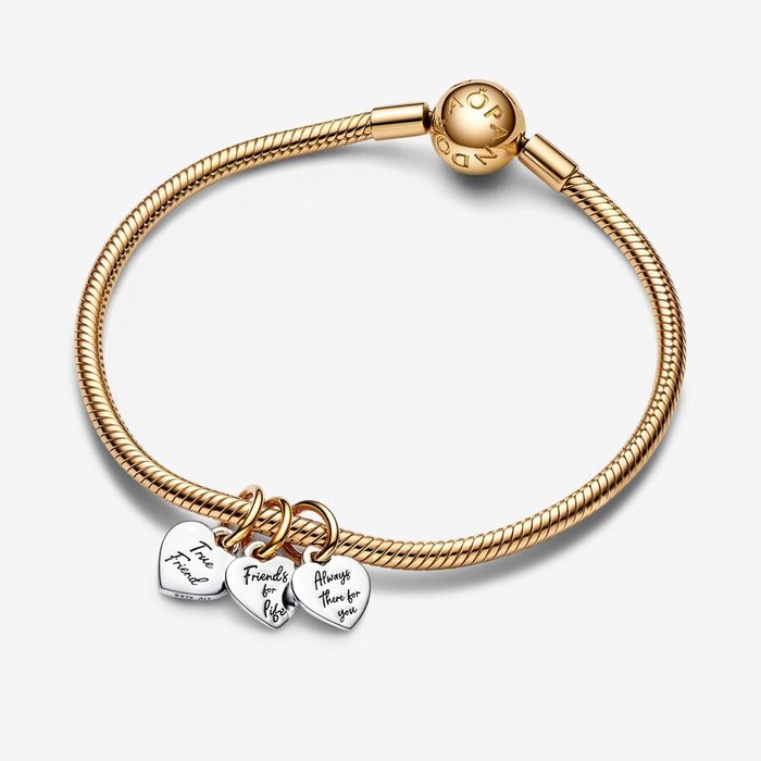 Pendentif Charm « Amis pour toujours » divisible