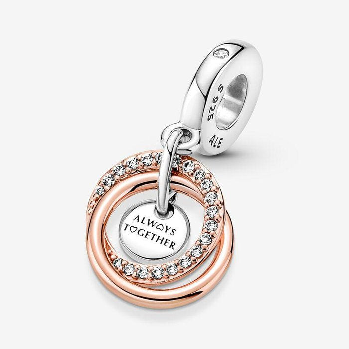 Pendentif Charm « Toujours ensemble »
