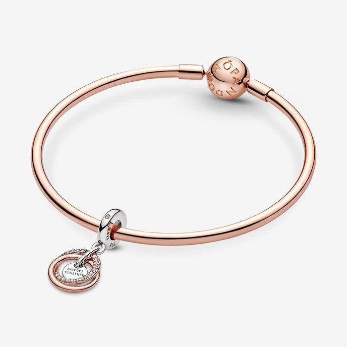 Pendentif Charm « Toujours ensemble »
