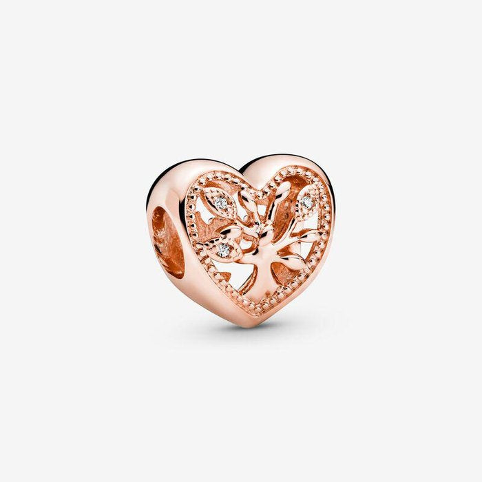 Charm Coeur Ajouré Arbre Généalogique