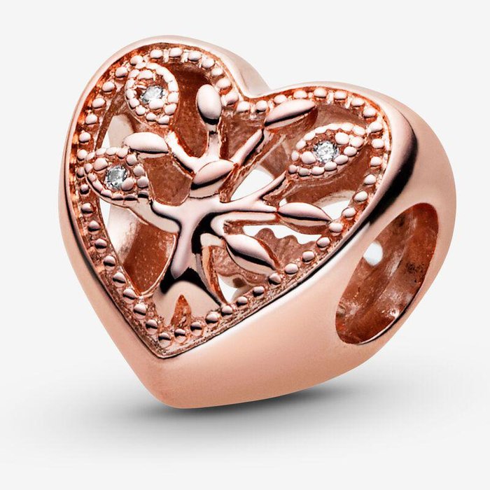 Charm Coeur Ajouré Arbre Généalogique