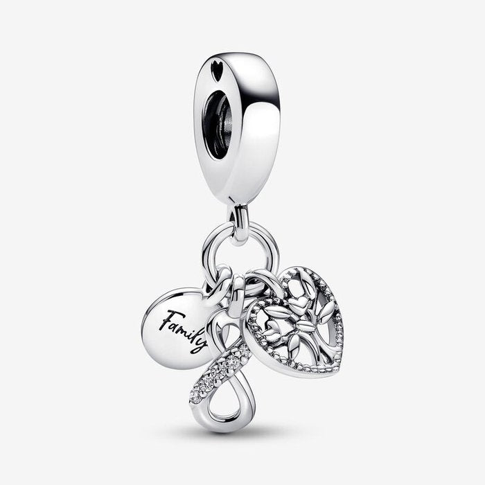 Pendentif Charm Famille pour toujours