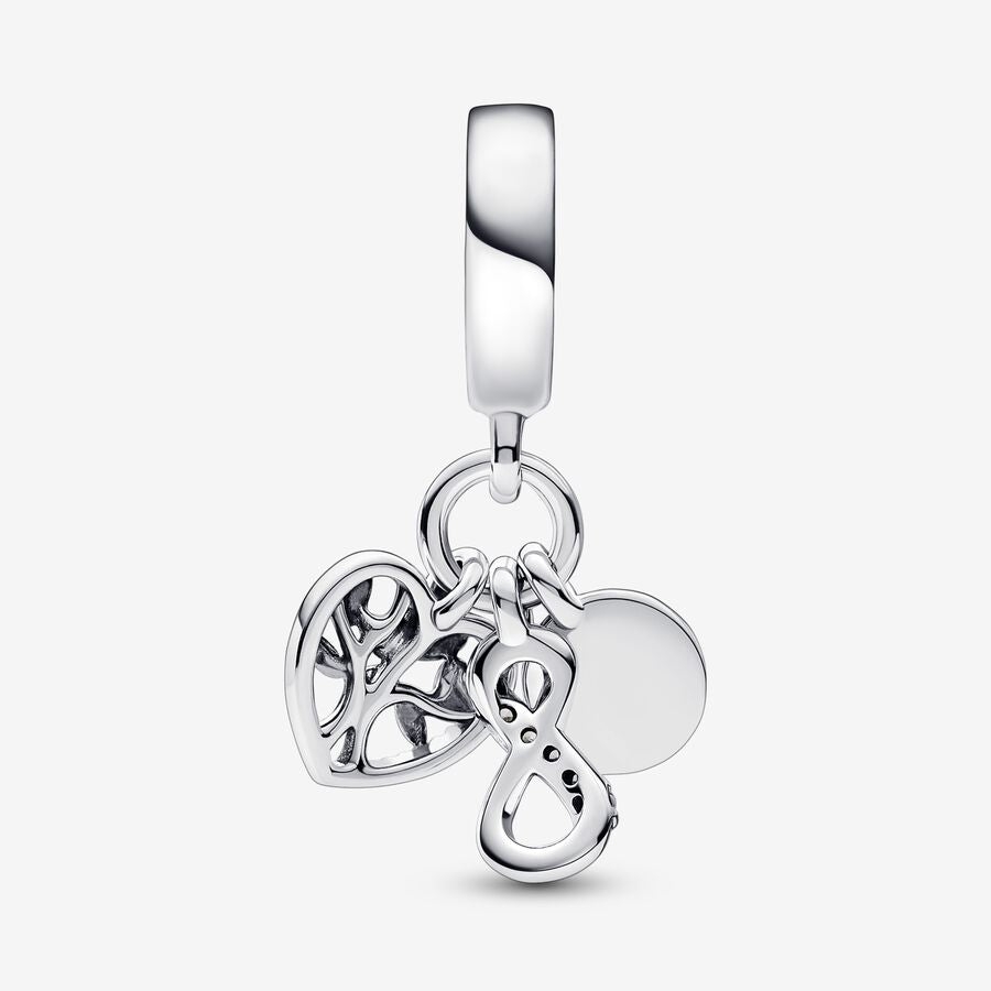Pendentif Charm Famille pour toujours
