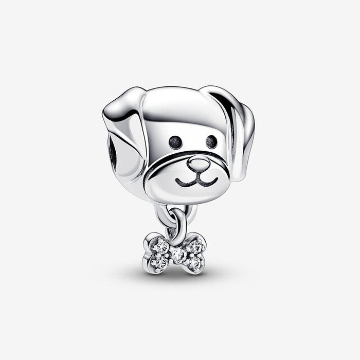 Charm chiot avec os