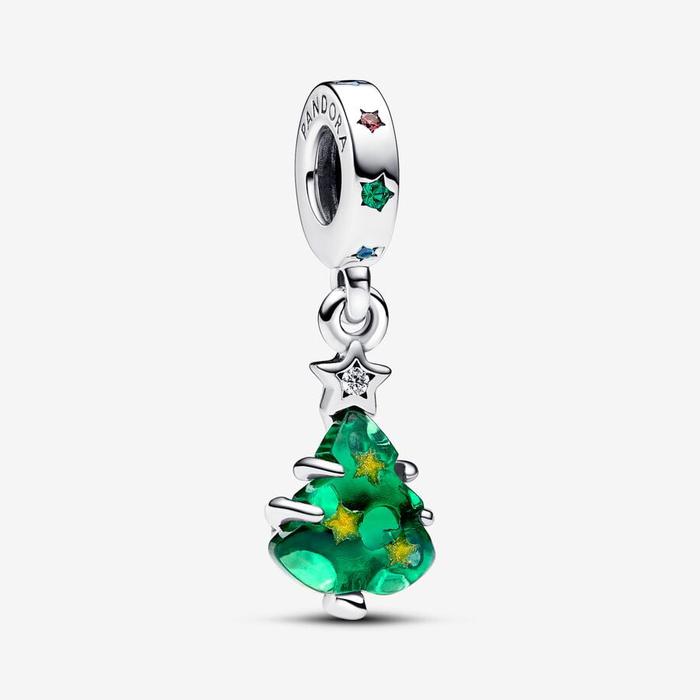 Pendentif sapin de Noël avec étoiles