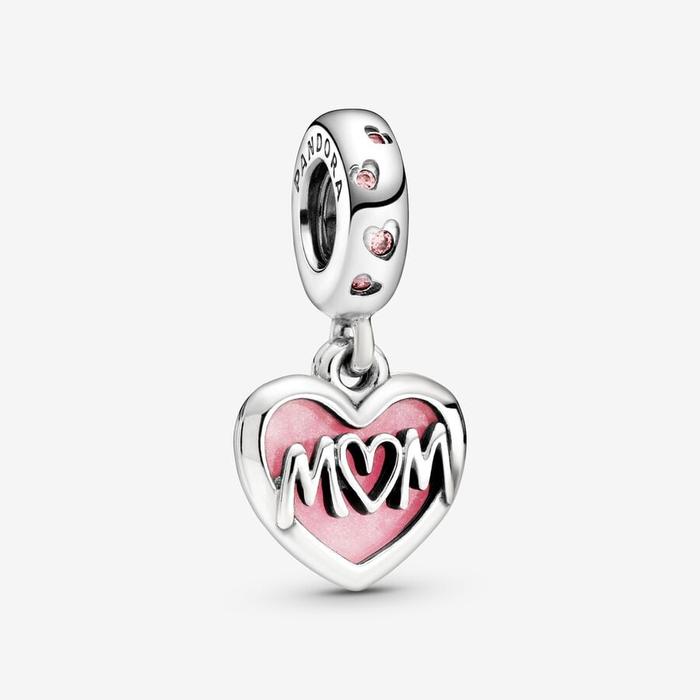 Charm Pendente Cuore di Mamma
