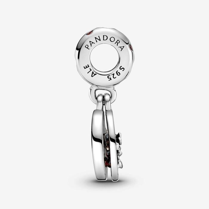 Disney, Charm Pendente Mickey Mouse & Minnie Amore e Baci