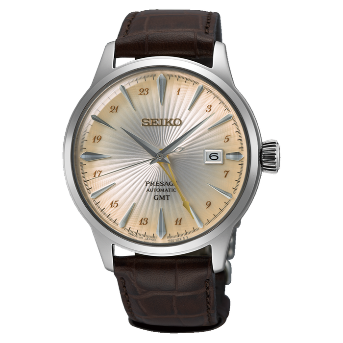 Montre automatique KING SEIKO Metropolis Silver 1969 à 3 aiguilles