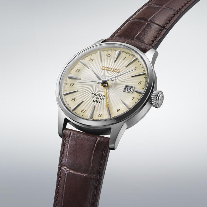 Montre automatique KING SEIKO Metropolis Silver 1969 à 3 aiguilles