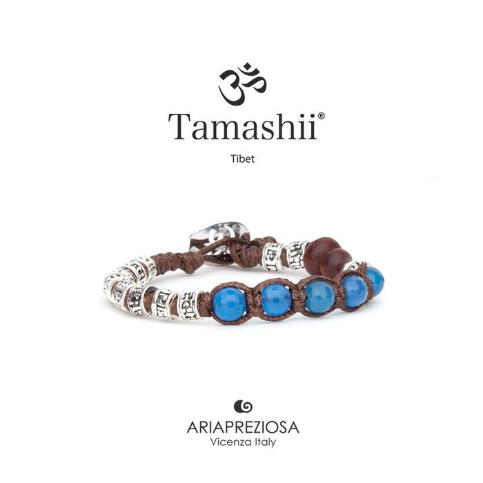 Tamashii Multifaceted Prayer Wheel Blue Agate