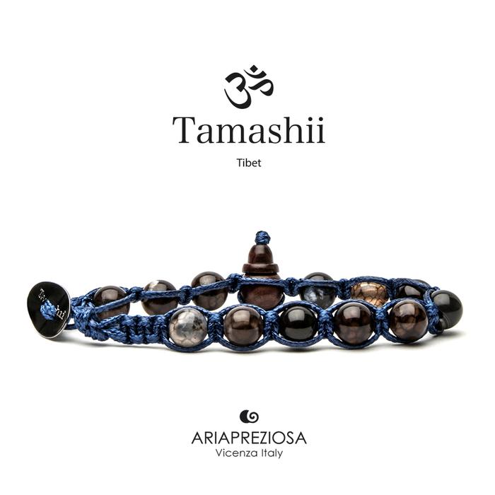 Tamashii Cracked Brown Agate - Blue base