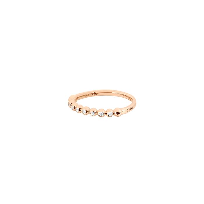 BAGUE À BULLES PRÉCIEUSES