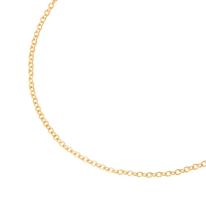 ESSENTIALS YELLOW GOLD NECKLACE