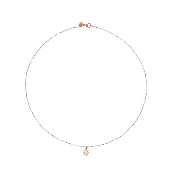 MINI FOUR-LEAF CLOVER NECKLACE